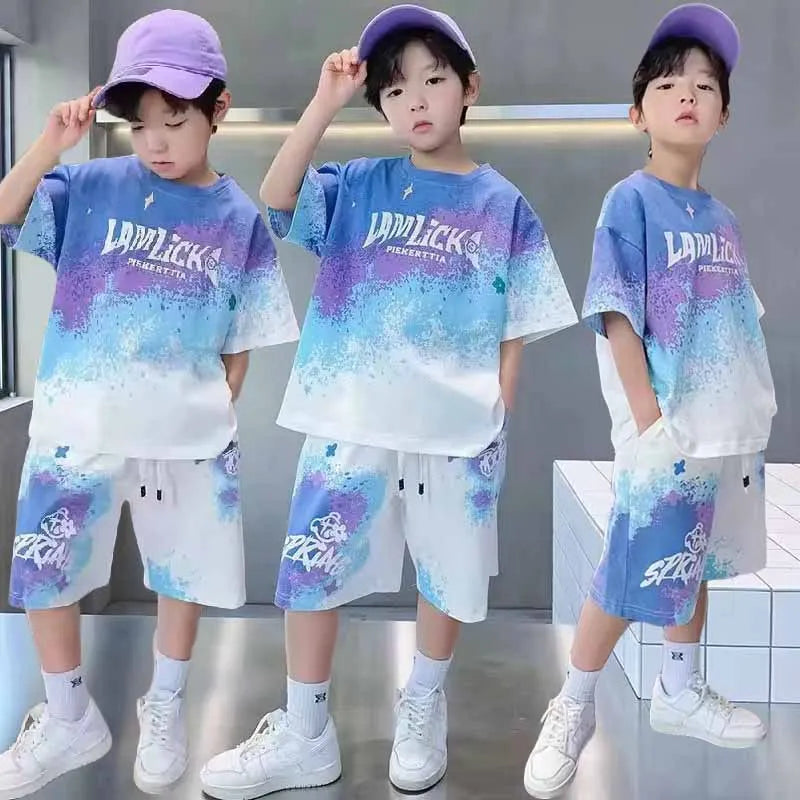 Boys gradient summer set